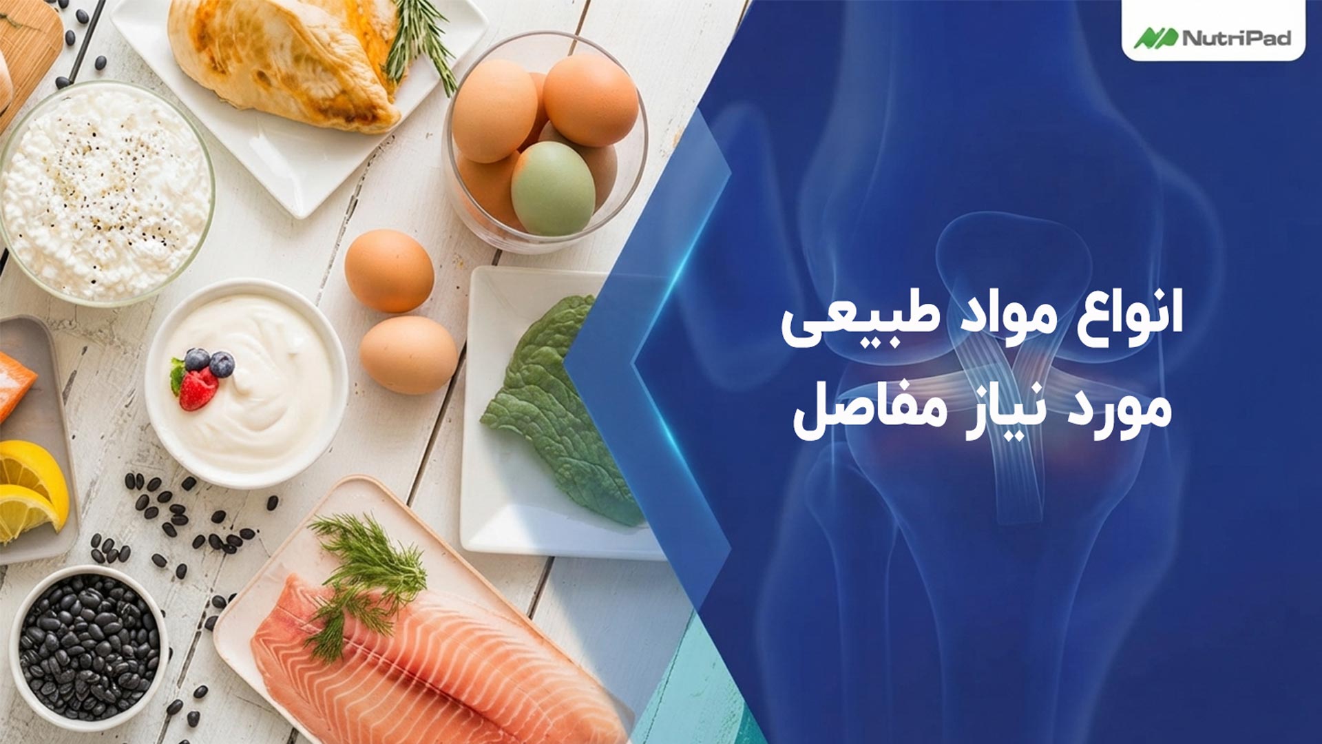 مواد غذایی طبیعی مورد نیاز برای مفاصل مواد طبیعی مورد نیاز برای بهبود درد استخوان و مفاصل شامل چه چیزهایی میباشد؟