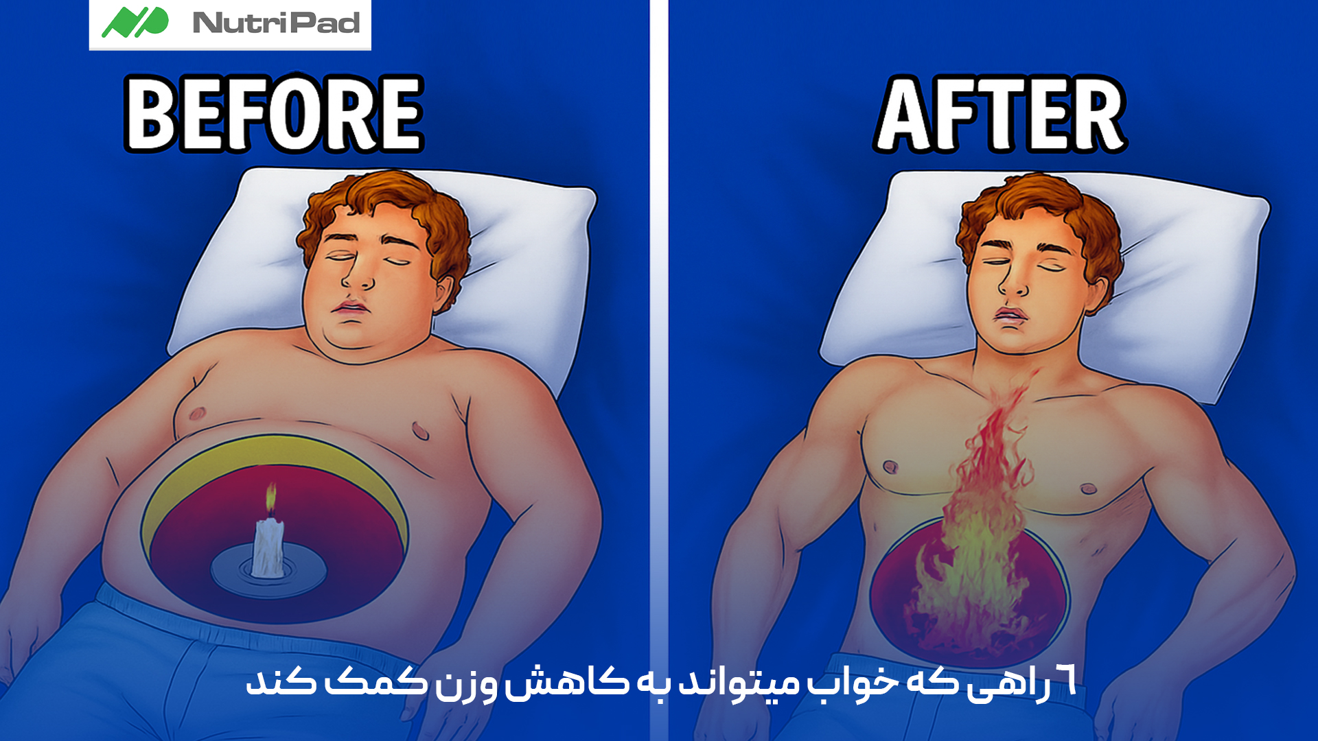 خواب چگونه می‌تواند به کاهش وزن کمک کند؟