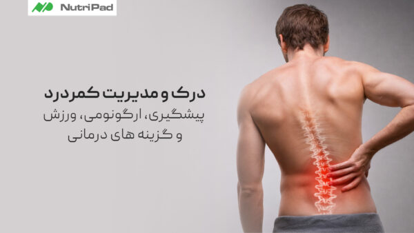 درک و مدیریت کمردرد_پیشگیری، ارگونومی، ورزش و گزینه های درمانی